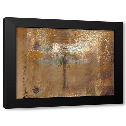 Golden Spirit Black Modern Wood Framed Art Print with Double Matting by Butcher, Sarah