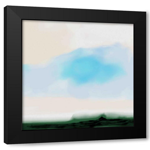 Daydreaming Black Modern Wood Framed Art Print with Double Matting by Butcher, Sarah