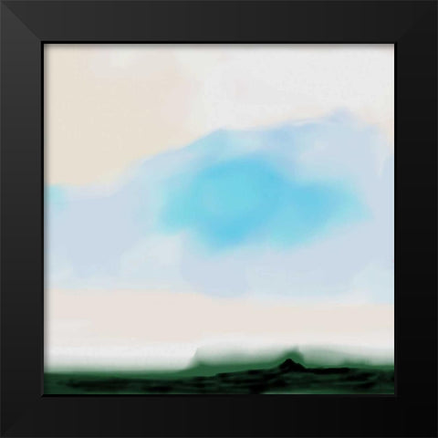 Daydreaming Black Modern Wood Framed Art Print by Butcher, Sarah
