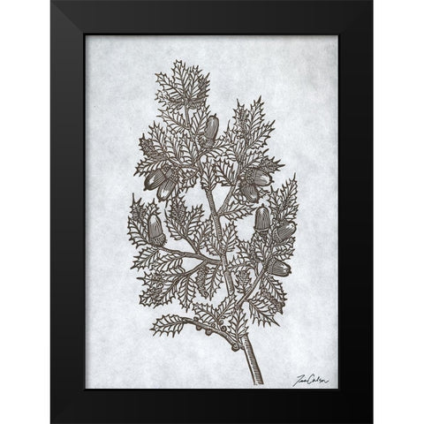 Oak Tree 3 Black Modern Wood Framed Art Print by Carlson, Tina