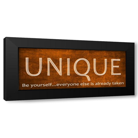 Unique Black Modern Wood Framed Art Print with Double Matting by Greene, Taylor