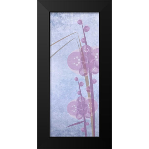 Orchids 1 Black Modern Wood Framed Art Print by Greene, Taylor