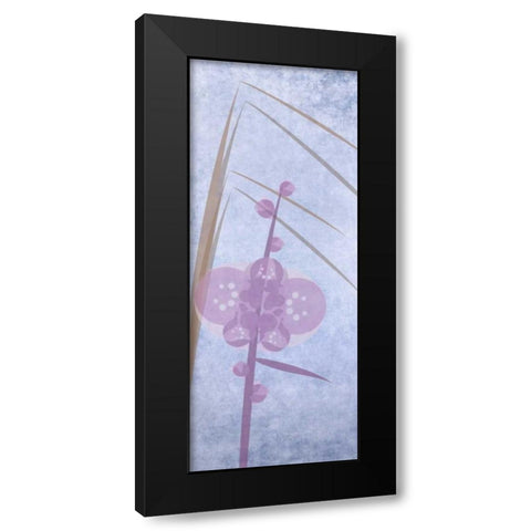 Orchids 2 Black Modern Wood Framed Art Print with Double Matting by Greene, Taylor