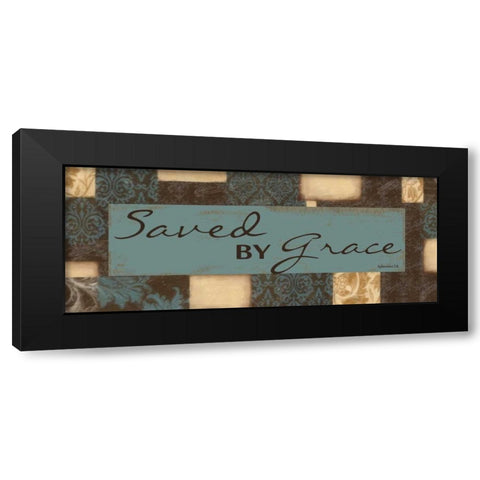 SAVED  Black Modern Wood Framed Art Print by Greene, Taylor