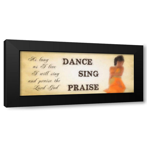 PANEL Black Modern Wood Framed Art Print by Greene, Taylor