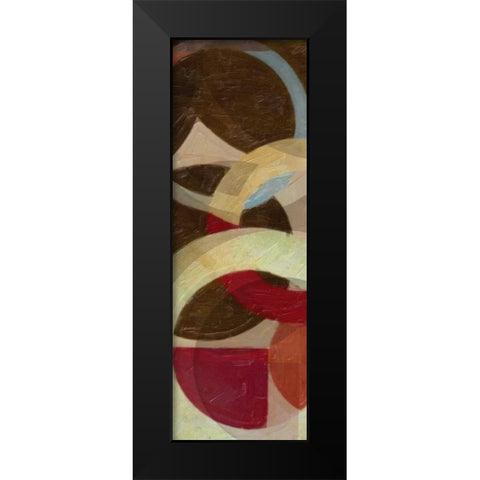 HALO WEAVE III Black Modern Wood Framed Art Print by Greene, Taylor
