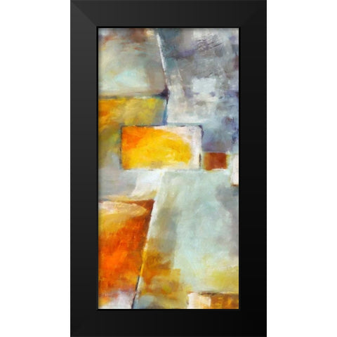 VIBE PANEL I Black Modern Wood Framed Art Print by Greene, Taylor