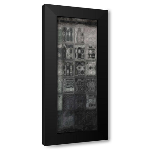 PORTICO I Black Modern Wood Framed Art Print with Double Matting by Greene, Taylor