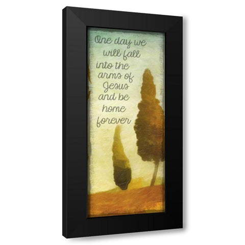One Day Black Modern Wood Framed Art Print with Double Matting by Greene, Taylor