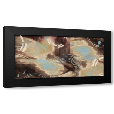 ORBSTRATION I Black Modern Wood Framed Art Print with Double Matting by Greene, Taylor