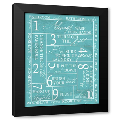 3 Turn Off the Lights C2 Black Modern Wood Framed Art Print by Greene, Taylor