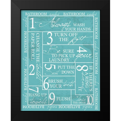 3 Turn Off the Lights C2 Black Modern Wood Framed Art Print by Greene, Taylor