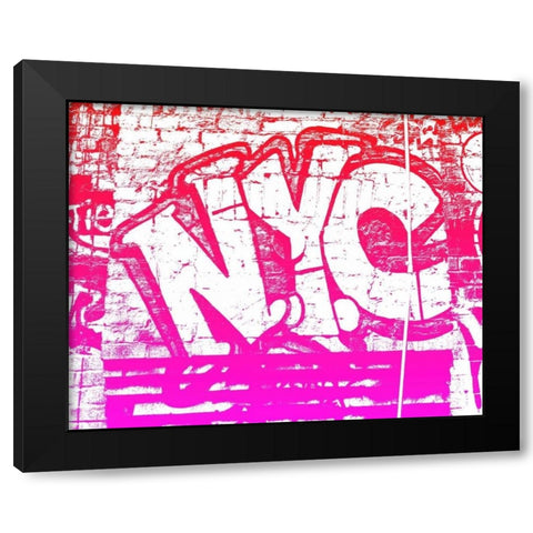 NYC Black Modern Wood Framed Art Print by Greene, Taylor