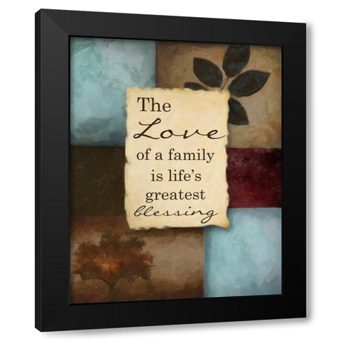 Natures Beauty I Black Modern Wood Framed Art Print with Double Matting by Greene, Taylor