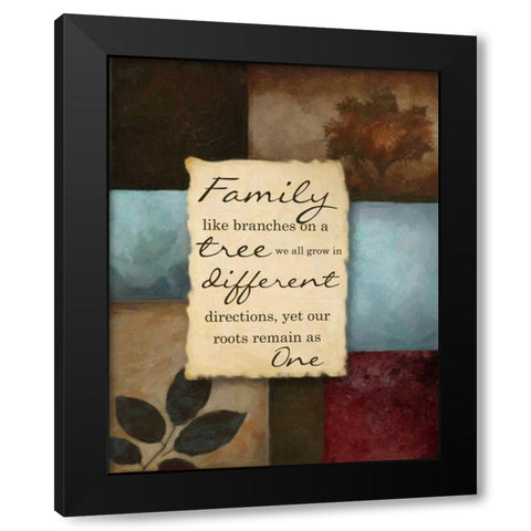 Natures Beauty II Black Modern Wood Framed Art Print by Greene, Taylor