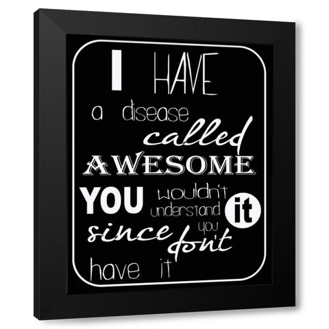 Awesome Black Modern Wood Framed Art Print with Double Matting by Greene, Taylor