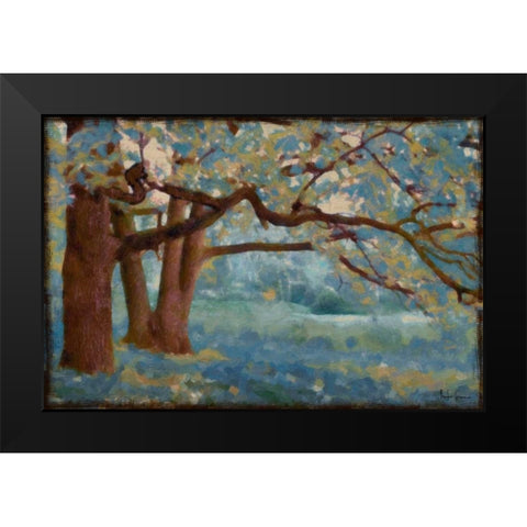 Azure Landscape  Black Modern Wood Framed Art Print by Greene, Taylor