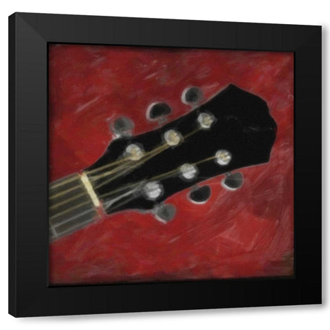 JAMMING  I-NO BLUR 3 Black Modern Wood Framed Art Print with Double Matting by Greene, Taylor