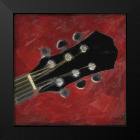 JAMMING  I-NO BLUR 3 Black Modern Wood Framed Art Print by Greene, Taylor