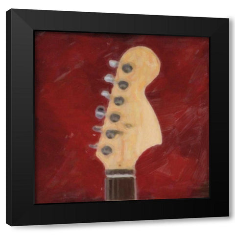 JAMMING  I-NO BLUR 7 Black Modern Wood Framed Art Print by Greene, Taylor
