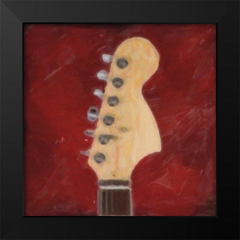 JAMMING  I-NO BLUR 7 Black Modern Wood Framed Art Print by Greene, Taylor