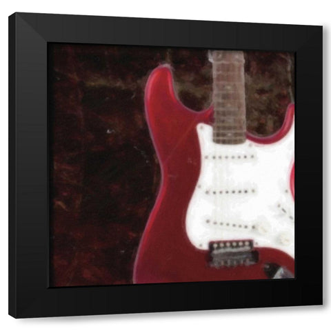 JAMMING  I-NO BLUR 9 Black Modern Wood Framed Art Print by Greene, Taylor