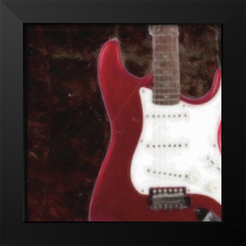 JAMMING  I-NO BLUR 9 Black Modern Wood Framed Art Print by Greene, Taylor