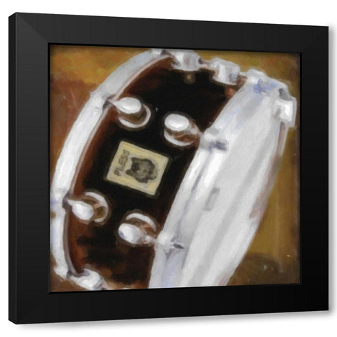 JAM SESSION II-NO BLUR 1 Black Modern Wood Framed Art Print by Greene, Taylor