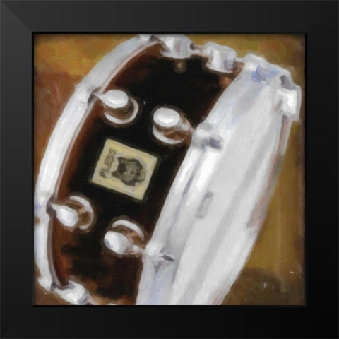 JAM SESSION II-NO BLUR 1 Black Modern Wood Framed Art Print by Greene, Taylor