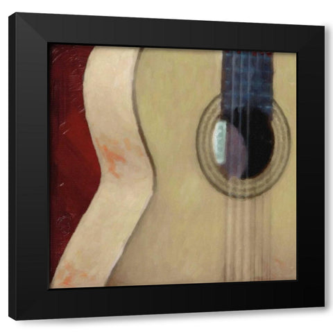 JAM SESSION II-NO BLUR 5 Black Modern Wood Framed Art Print by Greene, Taylor