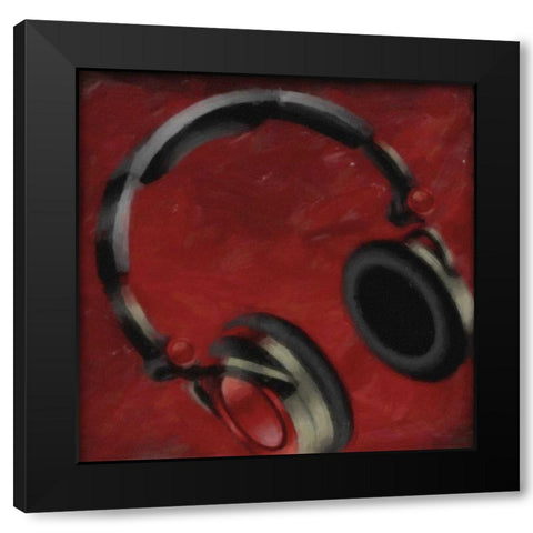 JAM SESSION II-NO BLUR 7 Black Modern Wood Framed Art Print by Greene, Taylor