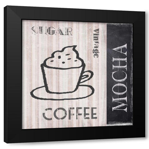 Mocha Black Modern Wood Framed Art Print by Greene, Taylor