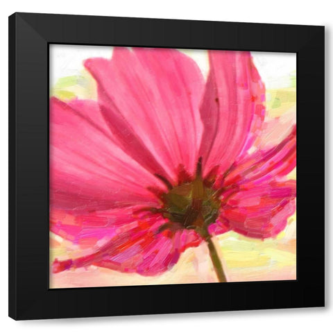 Red Poppy I Black Modern Wood Framed Art Print with Double Matting by Greene, Taylor