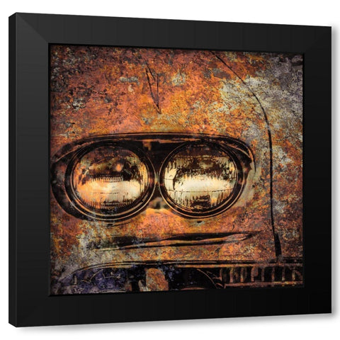 Rusted Car 4 Black Modern Wood Framed Art Print with Double Matting by Greene, Taylor