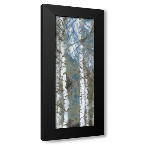 Birch Scape 1 Black Modern Wood Framed Art Print by Greene, Taylor