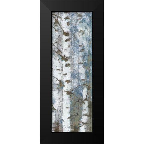 Birch Scape 3 Black Modern Wood Framed Art Print by Greene, Taylor