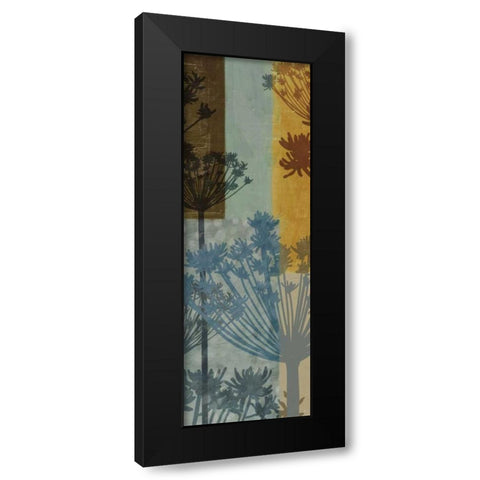 SUMMER BREEZE B Black Modern Wood Framed Art Print by Greene, Taylor