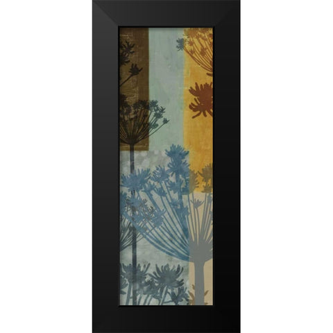 SUMMER BREEZE B Black Modern Wood Framed Art Print by Greene, Taylor