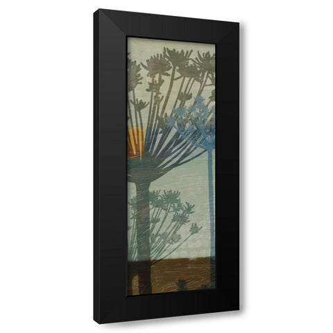 SUMMER BREEZE D Black Modern Wood Framed Art Print by Greene, Taylor