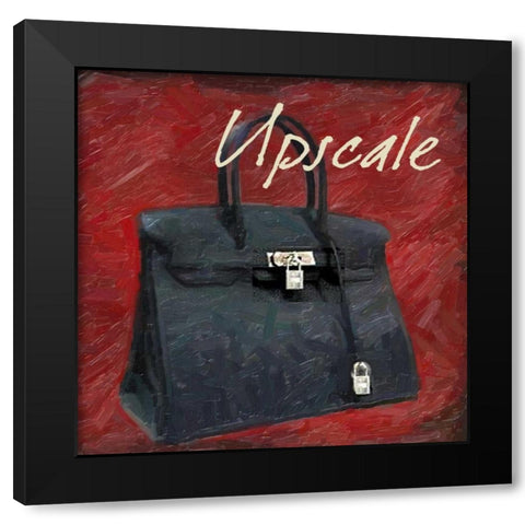 Uplscale Bag Black Modern Wood Framed Art Print with Double Matting by Greene, Taylor