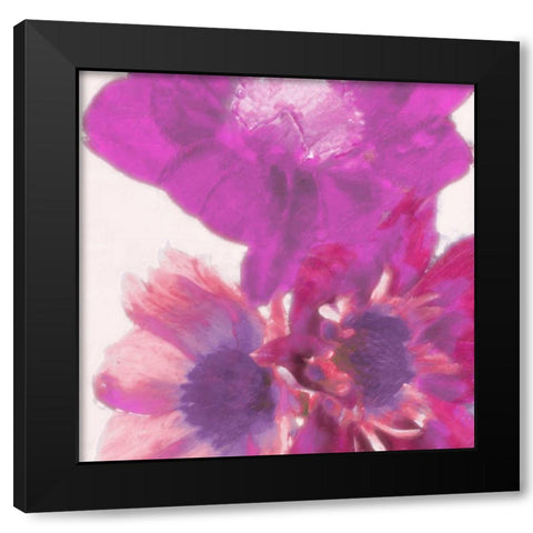 Blooms In Spring 2 Black Modern Wood Framed Art Print with Double Matting by Greene, Taylor