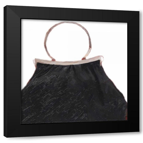 Fashion  Patch Black Modern Wood Framed Art Print with Double Matting by Greene, Taylor