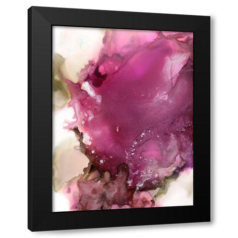 Ascension Black Modern Wood Framed Art Print with Double Matting by Troisi, Jonny