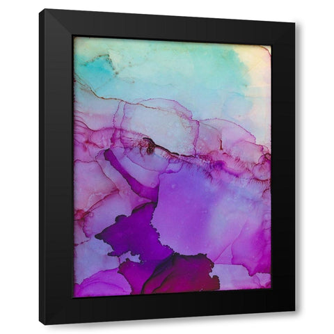 Aurora Black Modern Wood Framed Art Print by Troisi, Jonny