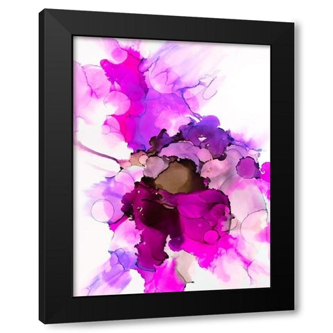 Wavering Radiant 2 Black Modern Wood Framed Art Print by Troisi, Jonny