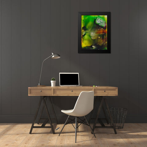 September Sun Black Modern Wood Framed Art Print by Troisi, Jonny