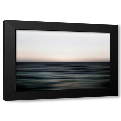 Distant Horizon Black Modern Wood Framed Art Print with Double Matting by Telik, Tracey