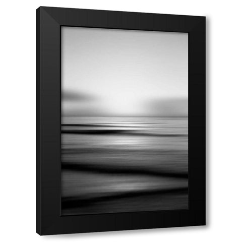 Tropical Sorbet BW Black Modern Wood Framed Art Print with Double Matting by Telik, Tracey