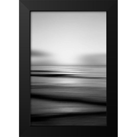 Tropical Sorbet BW Black Modern Wood Framed Art Print by Telik, Tracey