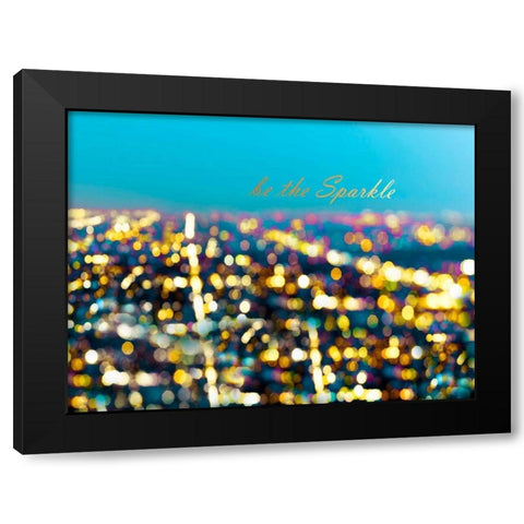 Be The Sparkle Black Modern Wood Framed Art Print with Double Matting by Telik, Tracey